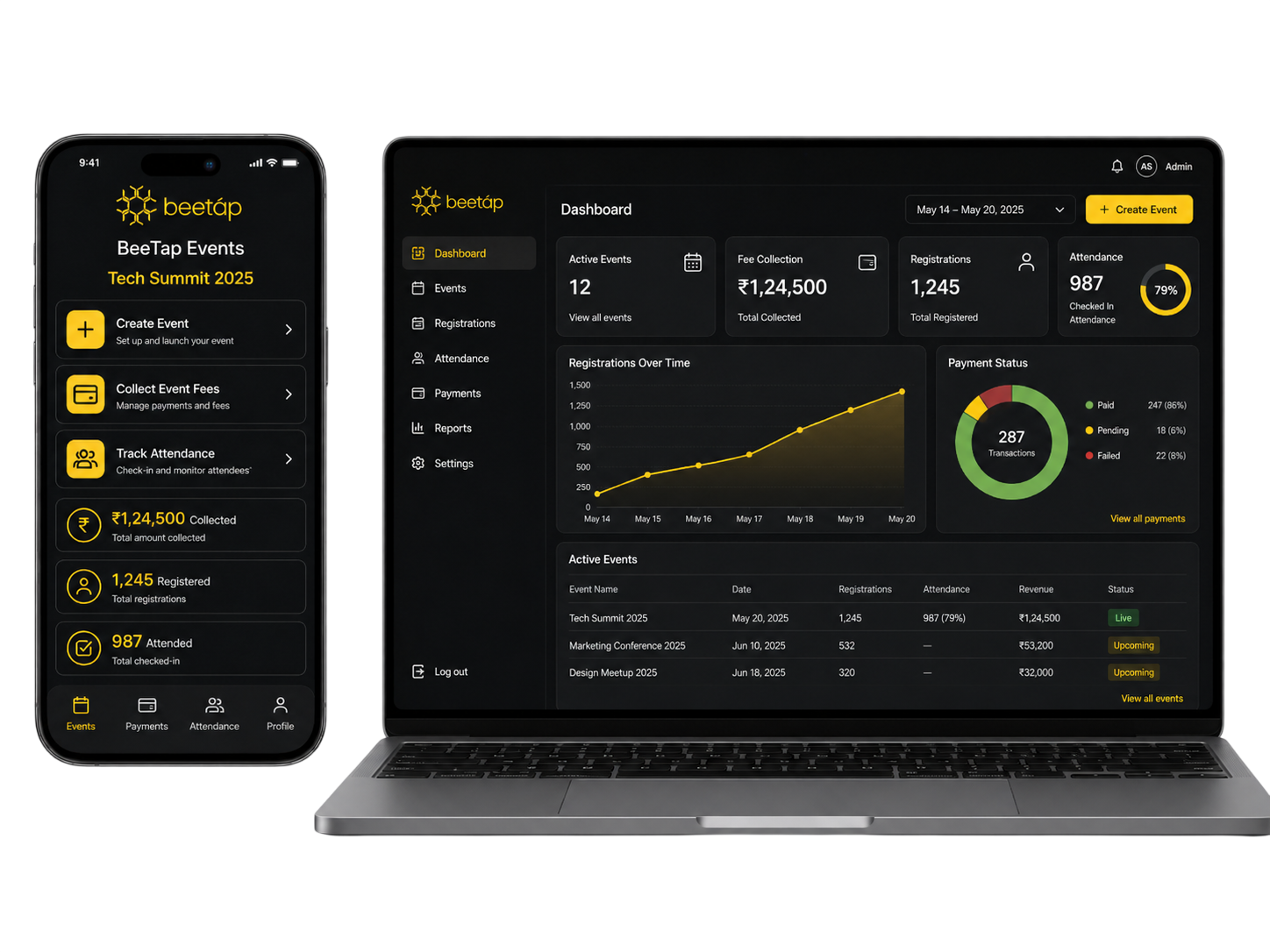 BeeTap Events